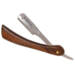 Scalpmaster Razor Wood handle Gold