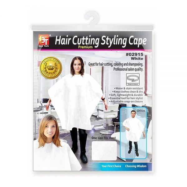 Luxury Hair Cutting Styling Cape Snap-On