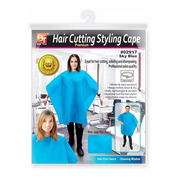 Luxury Hair Cutting Styling Cape Snap-On