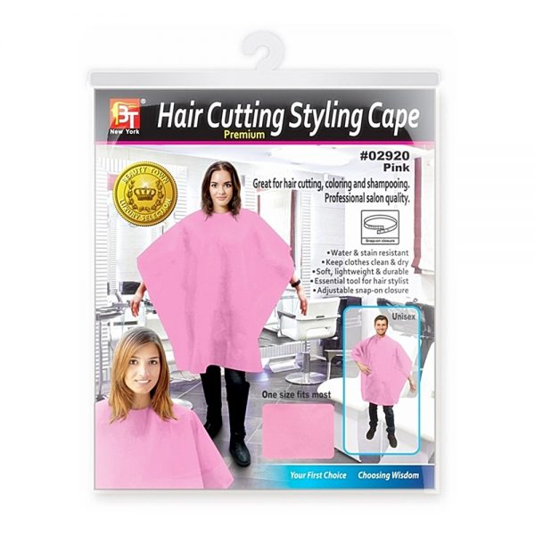 Luxury Hair Cutting Styling Cape Snap-On