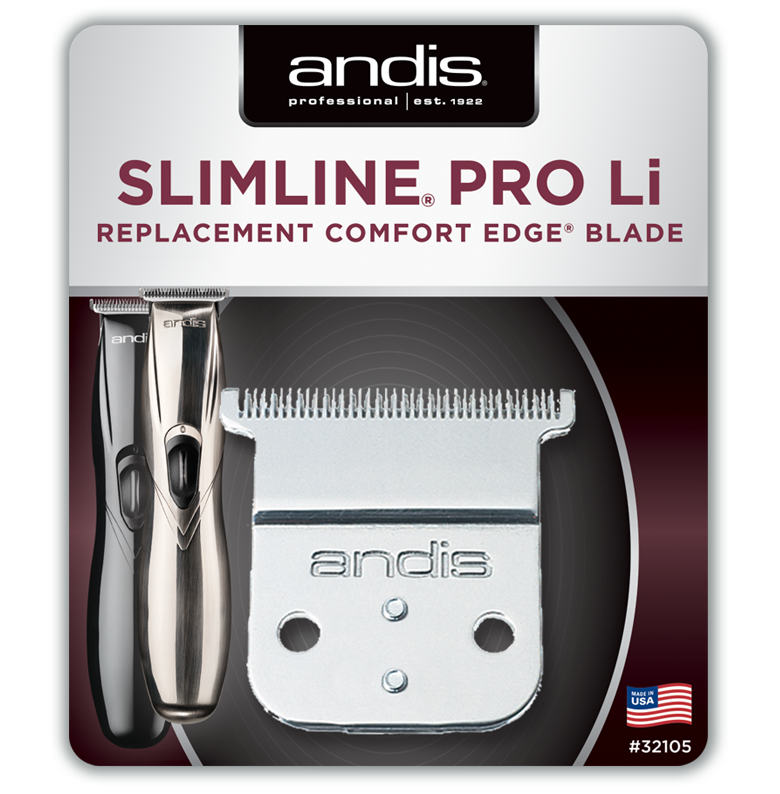 Andis Slimline® Pro Li Trimmer Replacement Blade Set - Carbon Steel