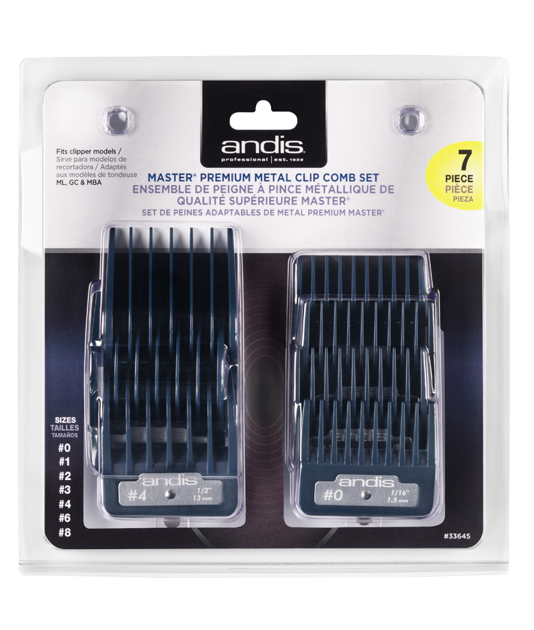 Andis Master Premium Metal Comb Set