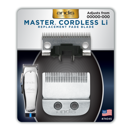 Andis Master® Cordless Li Replacement Fade Blade