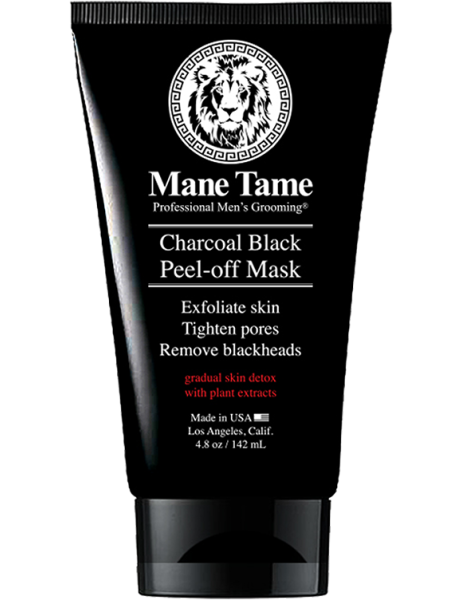 Mane Tame Charcoal Black Peel-off Mask 4.8oz