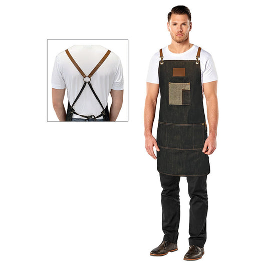 Scalpmaster Black Denim Apron