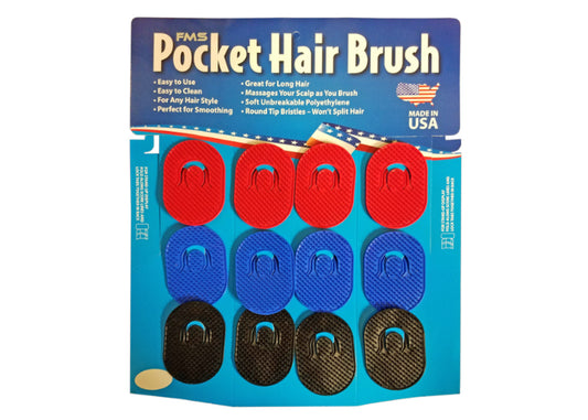 FMS Pocket Hair Brushes