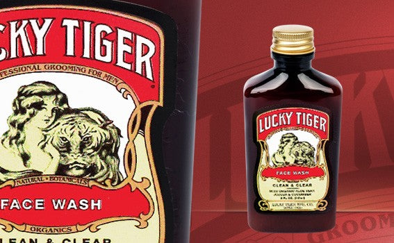 Lucky Tiger Premium Face Wash 8 oz